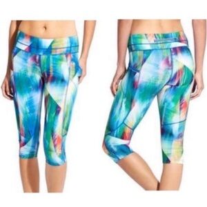 NWOT Athleta Dobby Be Free Knickers Crop Leggings